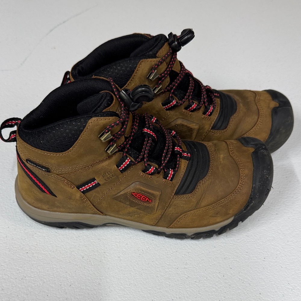 Keen Boys Brown and Black Hiking Boots